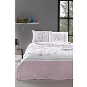 Özdilek Florid Pembe Tek Kişilik Ranforce Pike Takımı