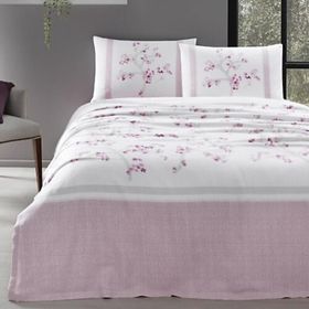 Özdilek Florid Ranforce Pembe Tek Kişilik Nevresim Takımı