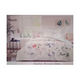 Özdilek Florido Pembe Kapitone Çift Kişilik Ranforce 220 x 230 cm Nevresim Takımı