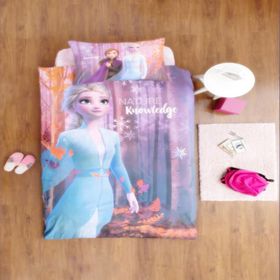 Özdilek Frozen Disney Lisanslı Tek Kişilik Nature Nevresim Takımı
