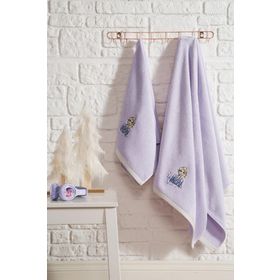 Özdilek Frozen Leaf Disney Lisanslı Kadife 2'li Havlu Set