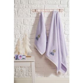 Özdilek Frozen Leaf Disney Lisanslı Kadife 2'li Havlu Set