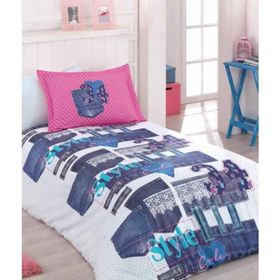Özdilek Girl Denim Tek Kişilik Nevresim Takımı