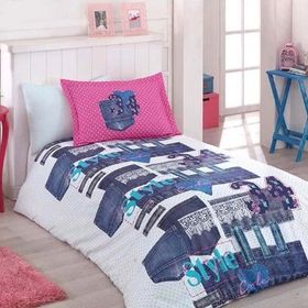 Özdilek Girl Denim Tek Kişilik Nevresim Takımı