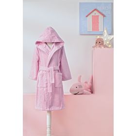 Özdilek Girl Unicorn Kapüşonlu Kadife 15 Yaş Çocuk Bornozu