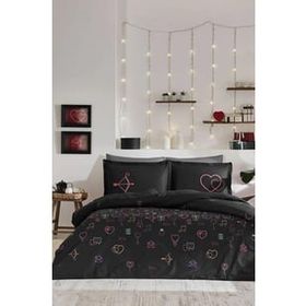 Özdilek Gleam Love Çift Kişilik Ranforce Nevresim Takımı