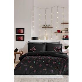 Özdilek Gleam Love Çift Kişilik Ranforce Nevresim Takımı