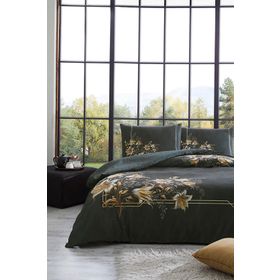 Özdilek Golden Lily Çift Kişilik Soft Life Saten Nevresim Takımı