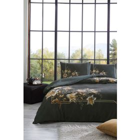 Özdilek Golden Lily Çift Kişilik Soft Life Saten Nevresim Takımı