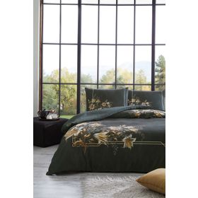 Özdilek Golden Lily Çift Kişilik Soft Life Saten Nevresim Takımı