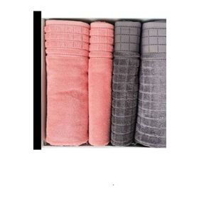 Özdilek Graph Best Set Antrasit-Rose Hamam Havlu Seti