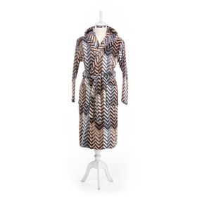 Özdilek Hawai Eclectic S/M Beden Kadife Kapüşonlu Bornoz