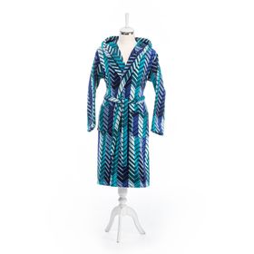 Özdilek Hawai Eclectic S/M Beden Kadife Kapüşonlu Bornoz