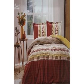 Özdilek İkat Bordo Tek Kişilik Nevresim Takımı