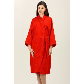 Özdilek İmperial Kimono Klasik L Beden Kırmızı Tek Bornoz