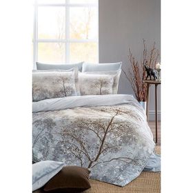 Özdilek Inverno 160x220 cm Bej Tek Kişilik Kışlık Flanel Nevresim Takımı