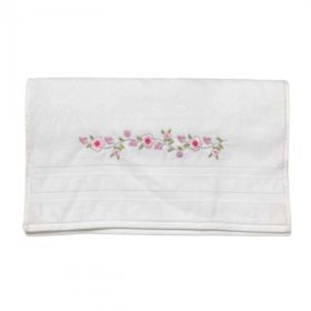 Özdilek Jasmin Nakışlı Lila 50x90 cm El Yüz Havlusu