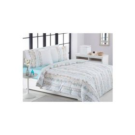 Özdilek Jolie Ranforce 200 x 220 cm Mint Yeşili Çift Kişilik Nevresim Takımı