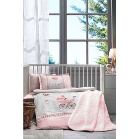 Özdilek Jouets Pembe Bebek Nevresim Takımı