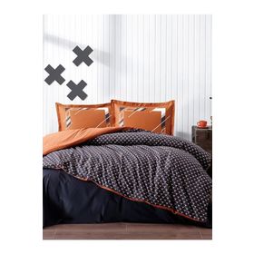 Özdilek Kudonta Oranj Çift Kişilik Nevresim Takımı Set