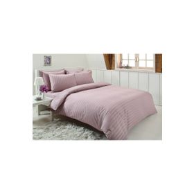 Özdilek Line Çizgili Saten-Krem 160x220 cm Tek Kişilik Nevresim Takımı
