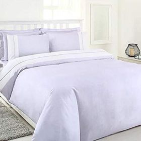 Özdilek Linen Lila Soft Saten Çift Kişilik Nevresim Takımı