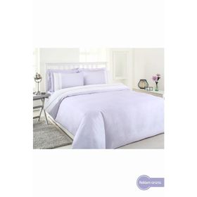 Özdilek Linen Lila Soft Saten Çift Kişilik Nevresim Takımı