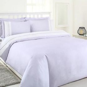 Özdilek Linen Lila Soft Saten Çift Kişilik Nevresim Takımı
