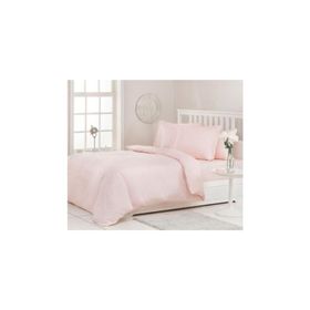 Özdilek Linen Pembe Soft Saten Çift Kişilik Nevresim Takımı