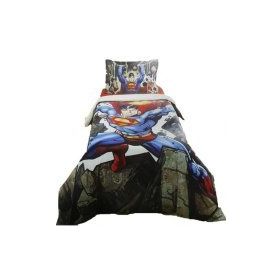 Özdilek Lisanlı Superman Stone Tek Kişilik Nevresim Takımı