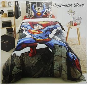 Özdilek Lisanlı Superman Stone Tek Kişilik Nevresim Takımı