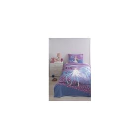 Özdilek Lisanslı Disney Frozen Snow Fitted Pembe Tek Kişilik Pike Takımı
