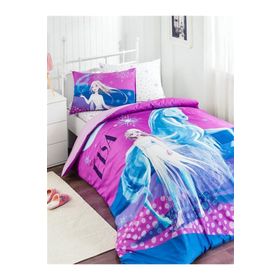 Özdilek Lisanslı Frozen Snow Queen Krem Tek Kişilik Nevresim Takımı