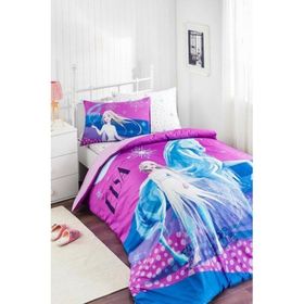 Özdilek Lisanslı Frozen Snow Queen Krem Tek Kişilik Nevresim Takımı