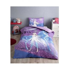 Özdilek Lisanslı Frozen Snow Queen Krem Tek Kişilik Nevresim Takımı