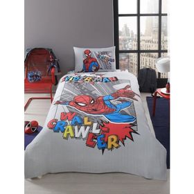Özdilek Lisanslı Kapitoneli Spiderman Wall Tek Kişilik Nevresim Takımı