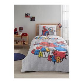 Özdilek Lisanslı Kapitoneli Spiderman Wall Tek Kişilik Nevresim Takımı