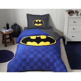 Özdilek Lisanslı Ranforce Tek Kişilik Batman Blue Mavi Nevresim Takımı