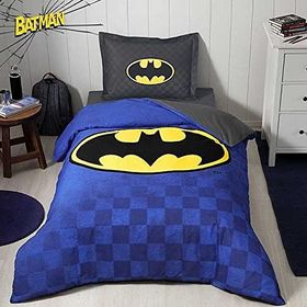 Özdilek Lisanslı Ranforce Tek Kişilik Batman Blue Mavi Nevresim Takımı