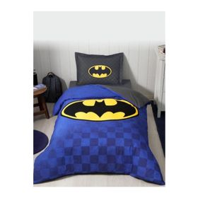 Özdilek Lisanslı Ranforce Tek Kişilik Batman Blue Mavi Nevresim Takımı