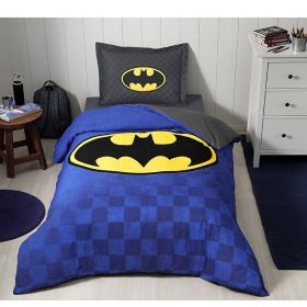 Özdilek Lisanslı Ranforce Tek Kişilik Batman Blue Mavi Nevresim Takımı