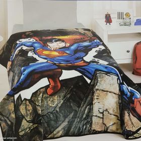 Özdilek Lisanslı Superman Tek Kişilik Battaniye
