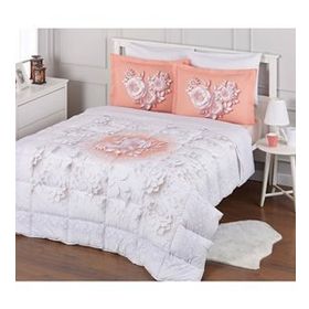 Özdilek Lively Roses Tek Kişilik Somon Uyku Seti