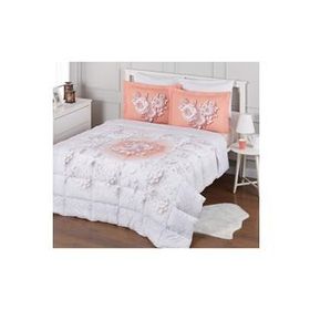 Özdilek Lively Roses Tek Kişilik Somon Uyku Seti