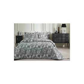 Özdilek Marble Antrasit Çift Kişilik Yatak Örtüsü