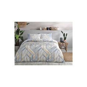 Özdilek Marble Mavi Çift Kişilik Nevresim Takımı