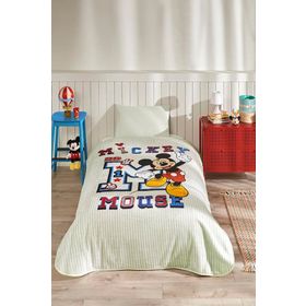 Özdilek Mickey Mouse College Disney Lisanslı Tek Kişilik 155x215 cm Çocuk Battaniyesi