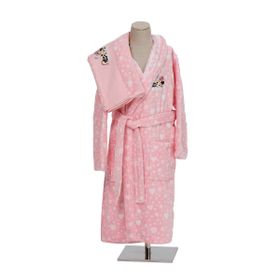 Özdilek Minnie Mouse Awesome Lisanslı 7-8 Yaş Bornoz Set