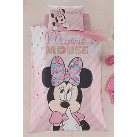 Özdilek Minnie Mouse Kapitone Tek Kişilik Nevresim Takımı