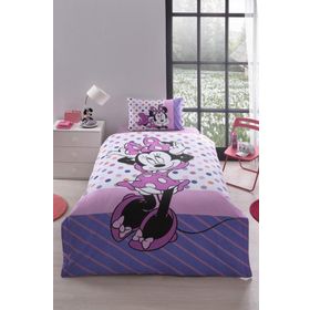Özdilek Minnie Mouse Kapitone Tek Kişilik Nevresim Takımı